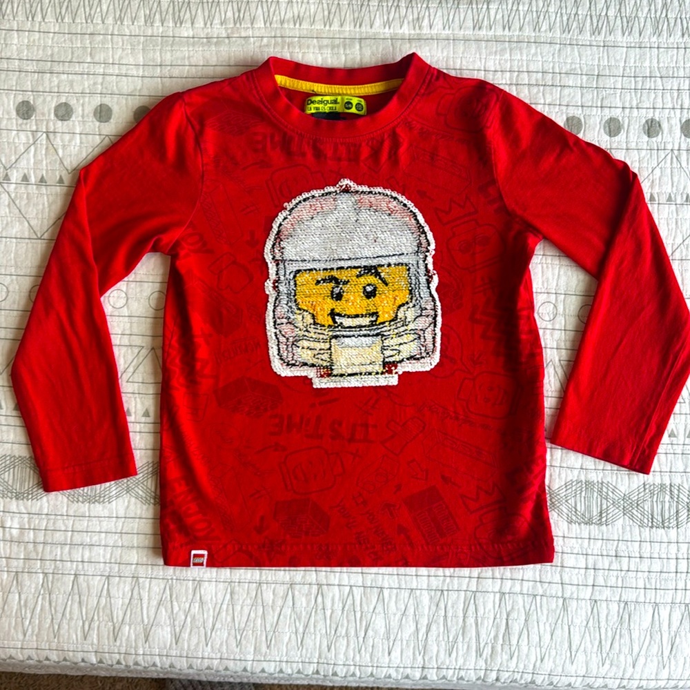 Desigual lego flip long sleeve shirt